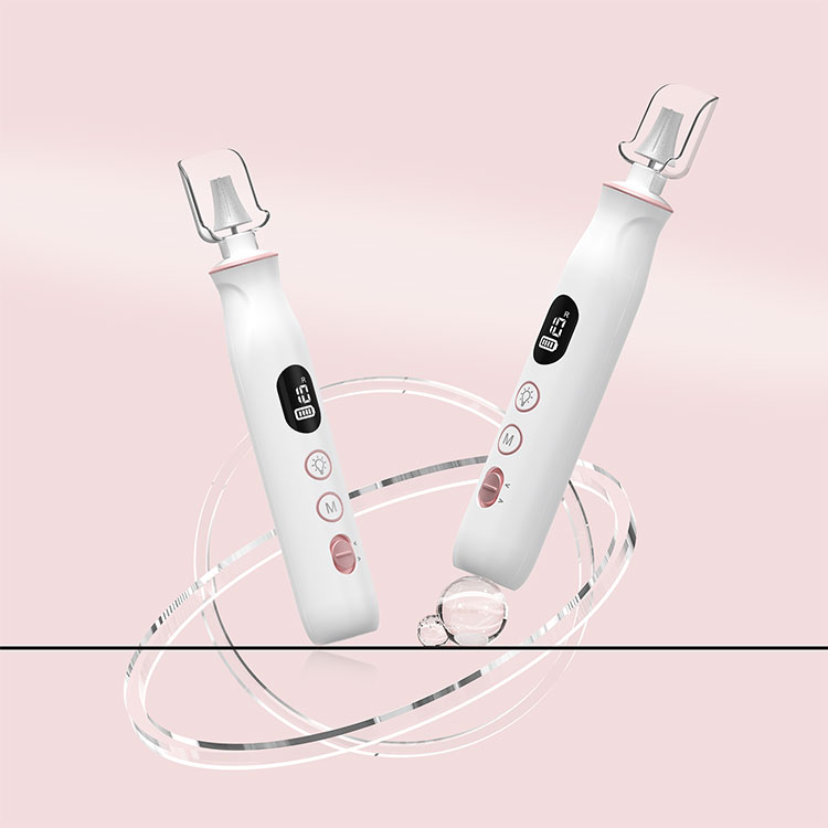 เครื่องเจาะเล็บไฟ LED 360° พร้อมจอ LCD เครื่องเจาะเล็บแบบชาร์จไฟได้ 10 ระดับความเร็ว