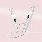 เครื่องเจาะเล็บไฟ LED 360° พร้อมจอ LCD เครื่องเจาะเล็บแบบชาร์จไฟได้ 10 ระดับความเร็ว