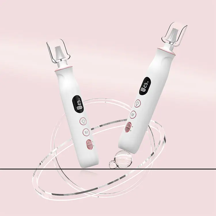 เครื่องเจาะเล็บไฟ LED 360° พร้อมจอ LCD เครื่องเจาะเล็บแบบชาร์จไฟได้ 10 ระดับความเร็ว
