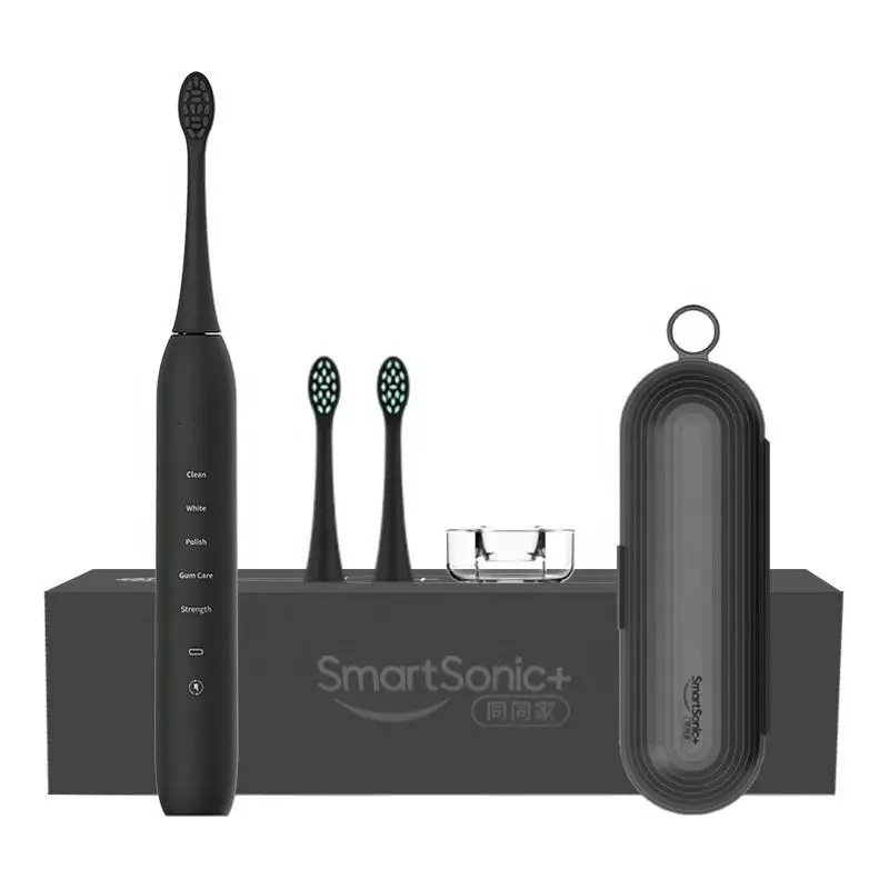 แปรงสีฟันไฟฟ้าแบบไร้เสียง Smart Sonic Whitening Dupont Soft Brush